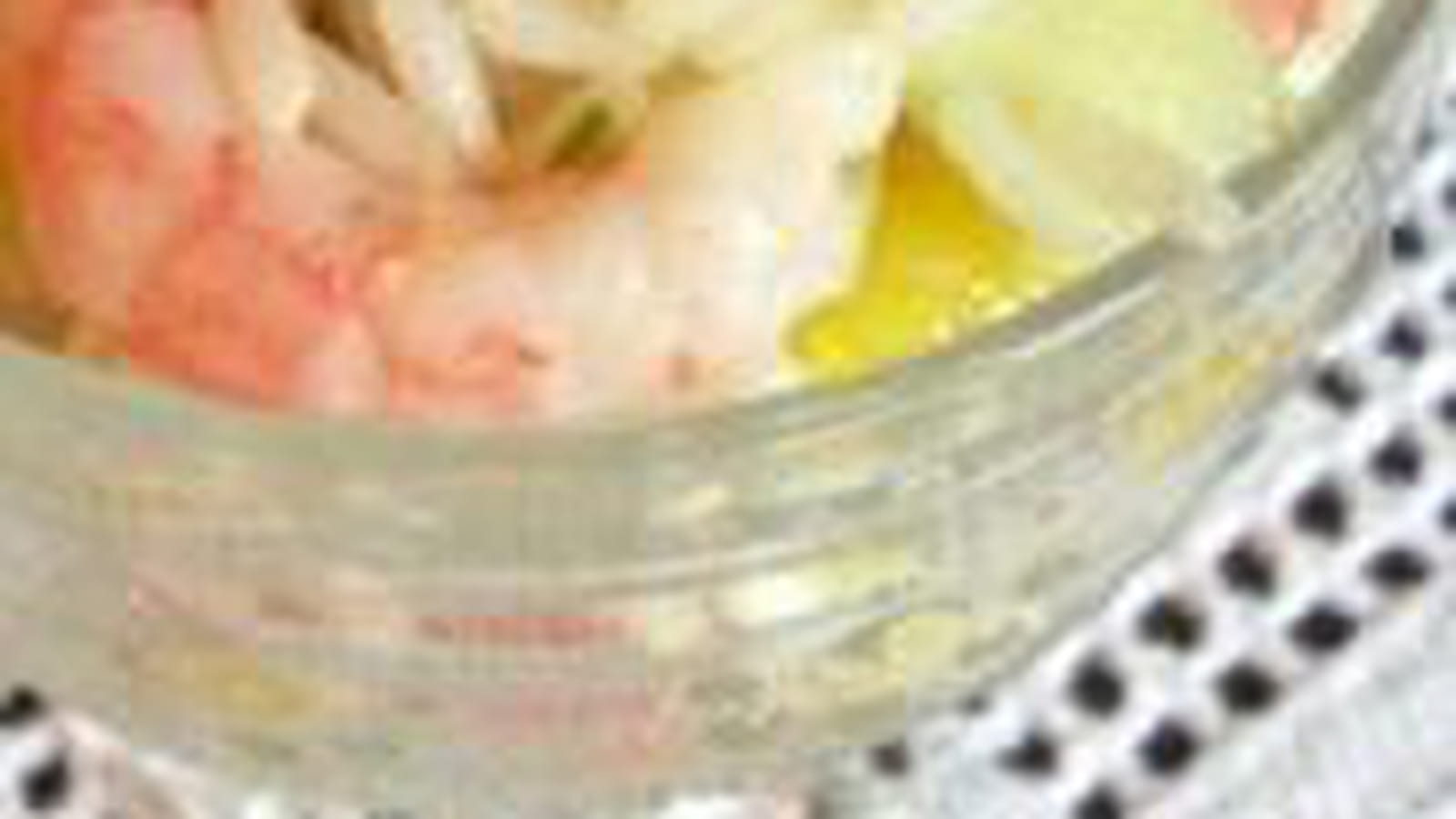 Salade de riz à l'orange et aux crevettes