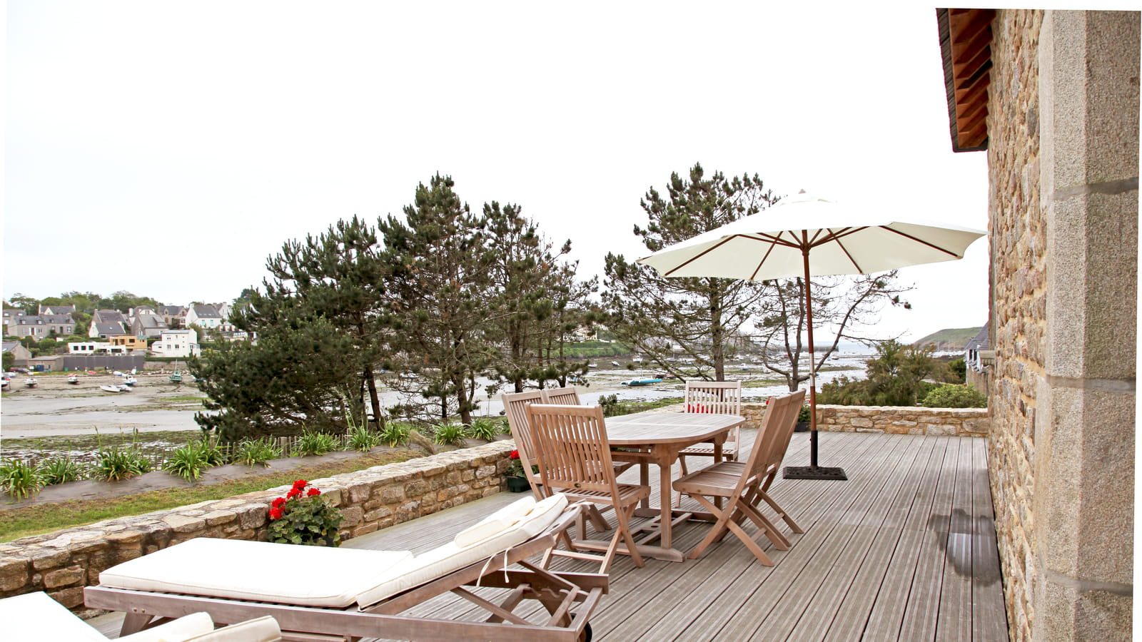 Terrasse en teck