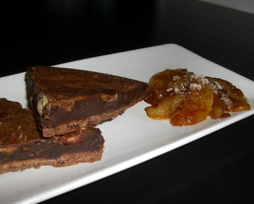 Fondant croustillant au praliné