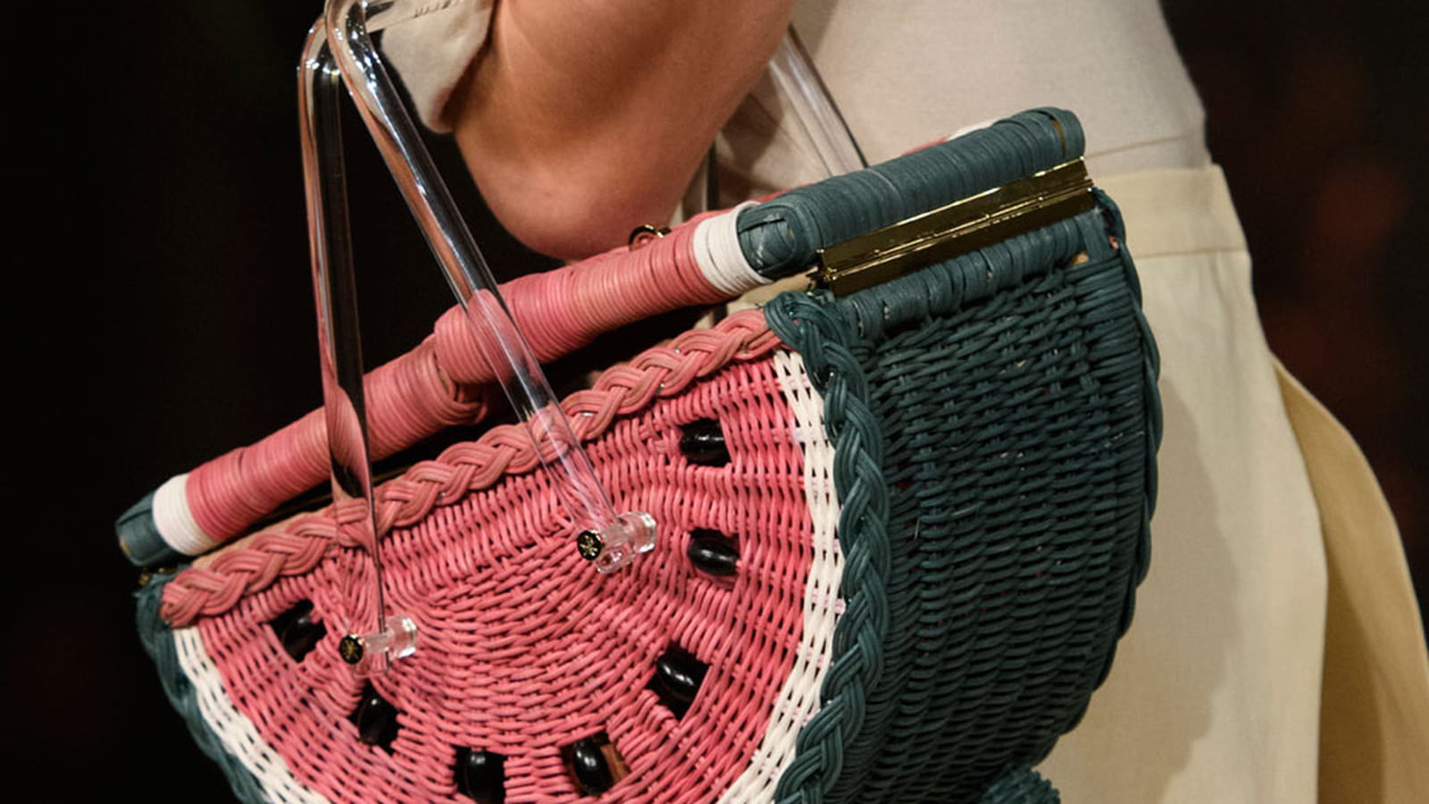 Sac pastèque Charlotte Olympia