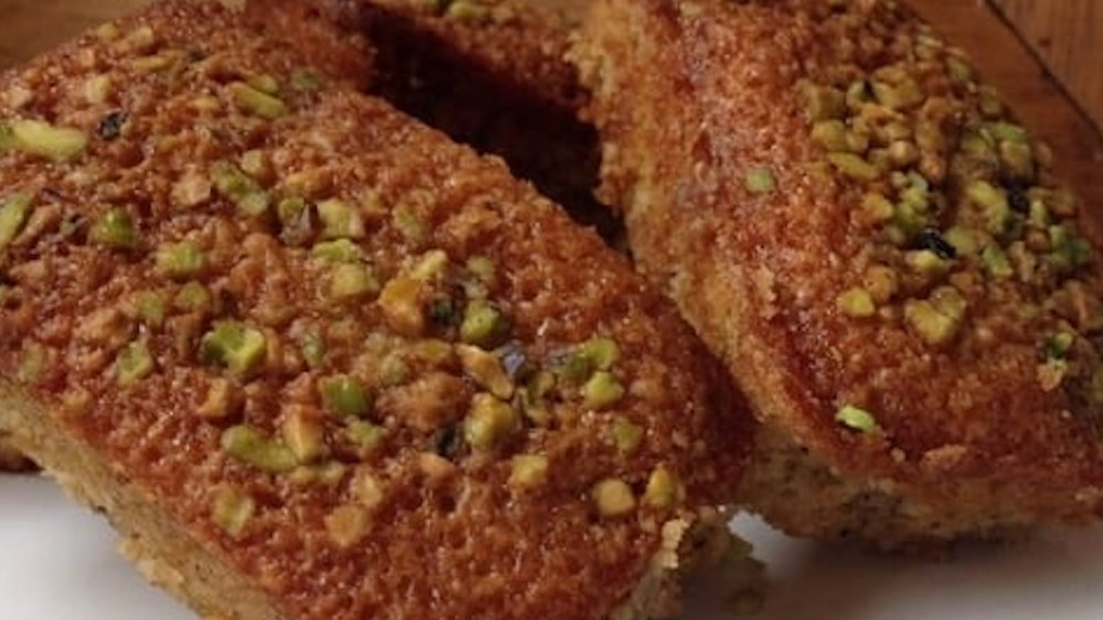 Financiers pistache et fleur d'oranger