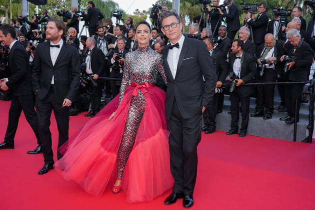 B&eacute;r&eacute;nice Bejo et Michel Hazanavicius, &agrave; la projection de "L'Innoncent" le 24&nbsp;mai
