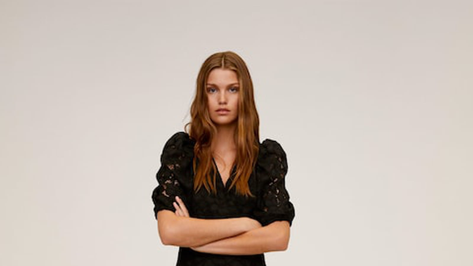 Robe dentelle courte 