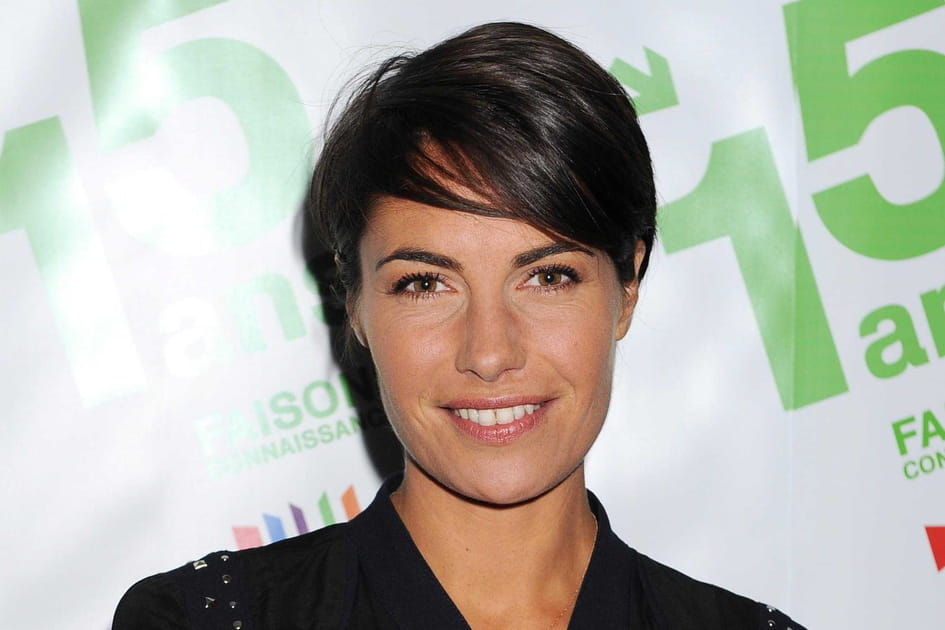 La coupe courte glamour d'Alessandra Sublet