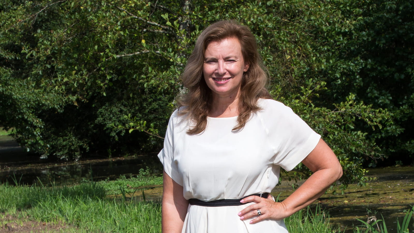 Valerie Trierweiler le 27 août 2017