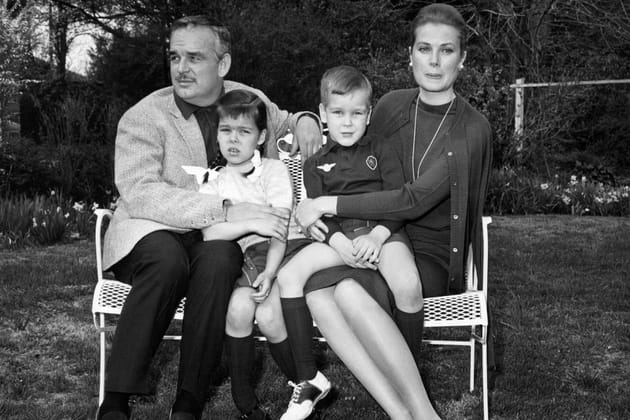 La famille Princière de Monaco, décembre 1964