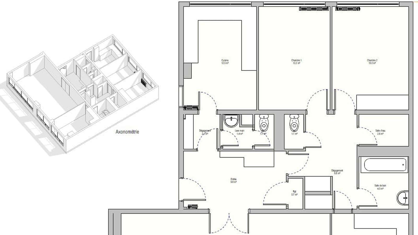Plan existant 