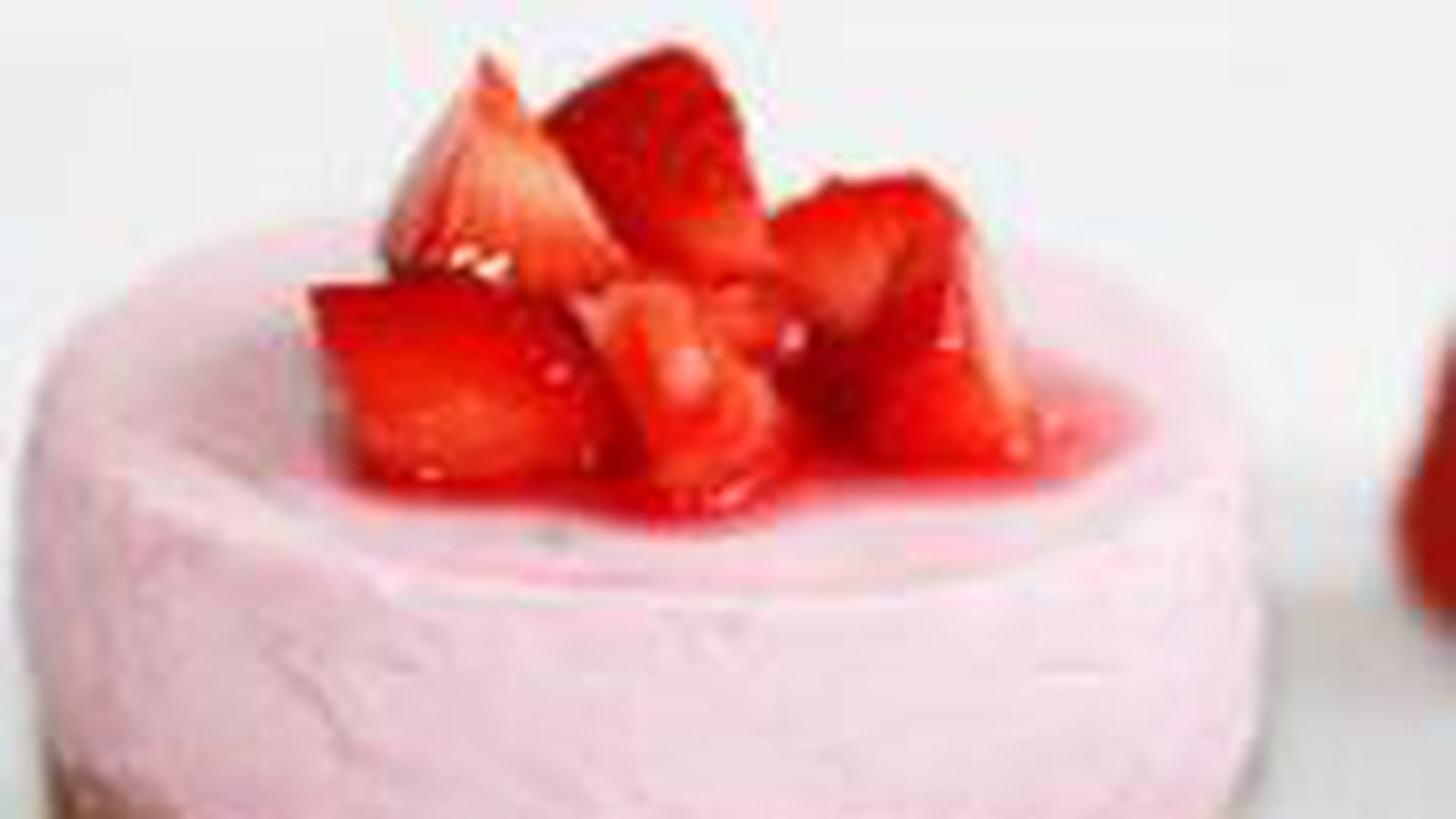 Cheesecake à la fraise