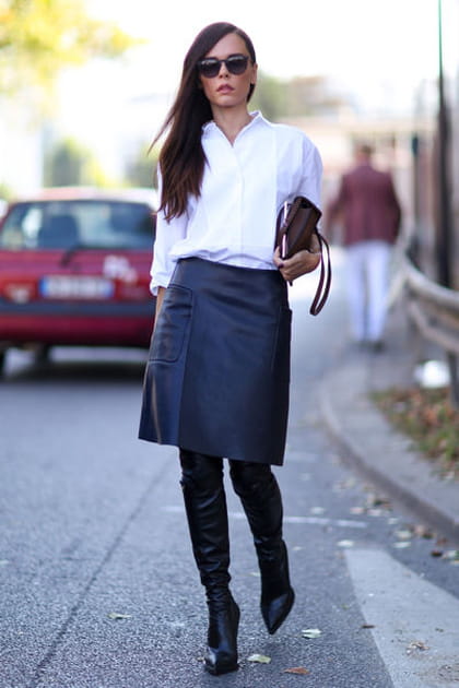 Street looks fashion week Paris&nbsp;: chic intemporel