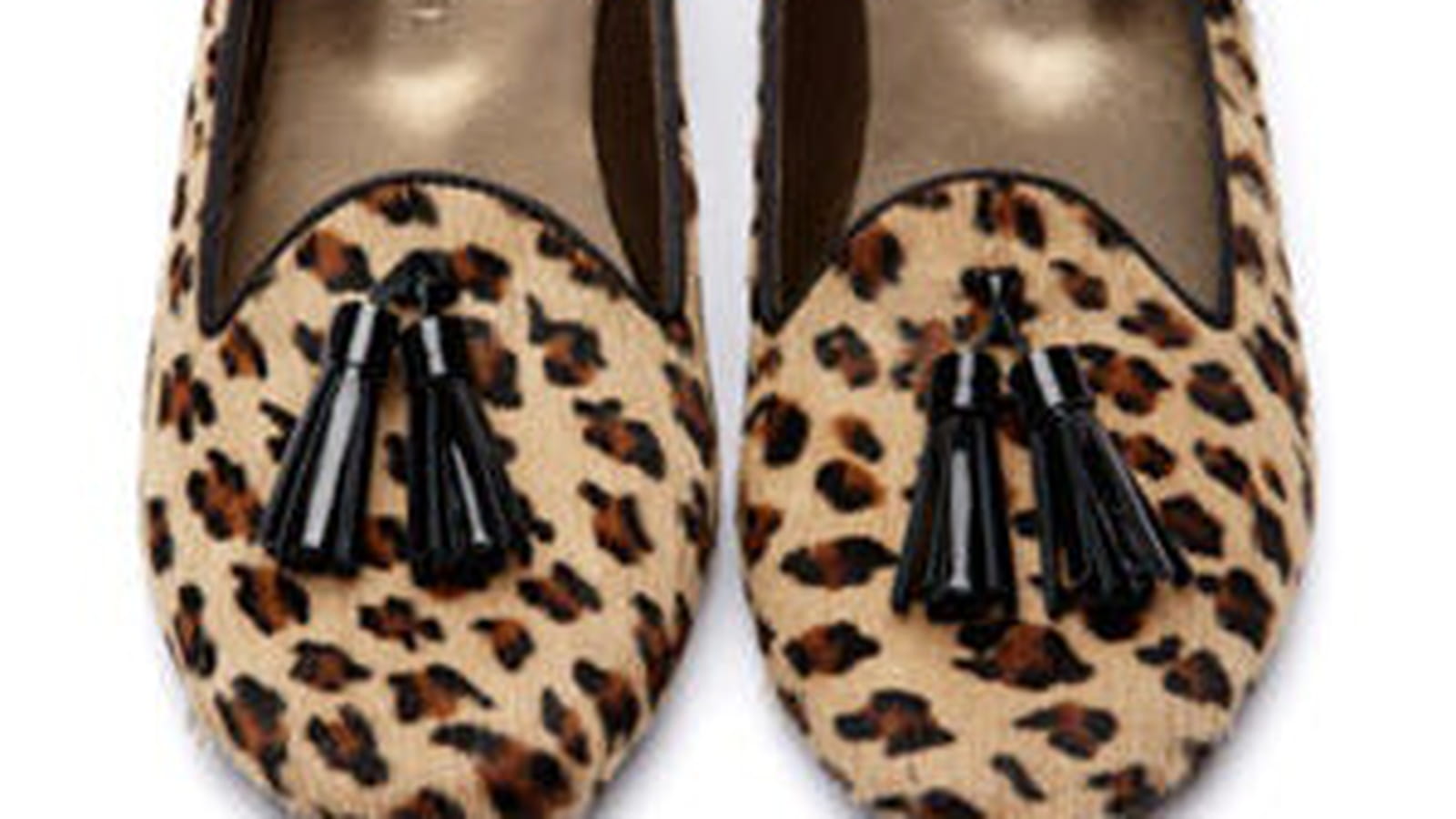 Slippers léopard de Gérard Darel