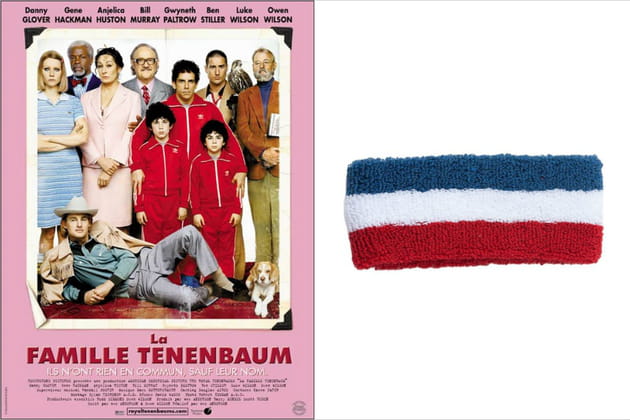 Un bandeau façon Richie Tenenbaum dans "La Famille Tenenbaum"