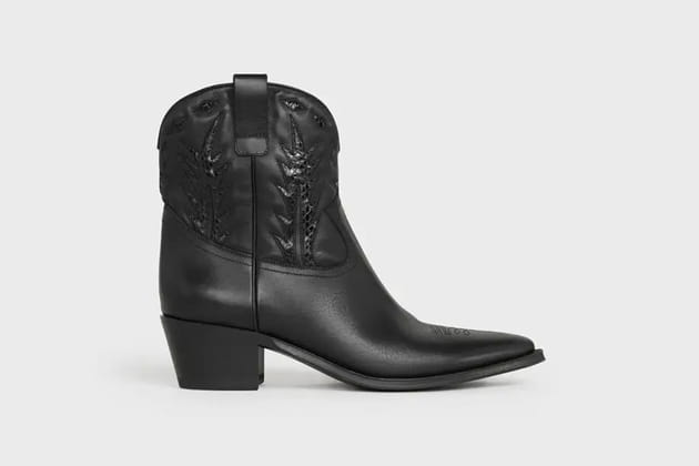 Bottines "Western Camargue" de Celine