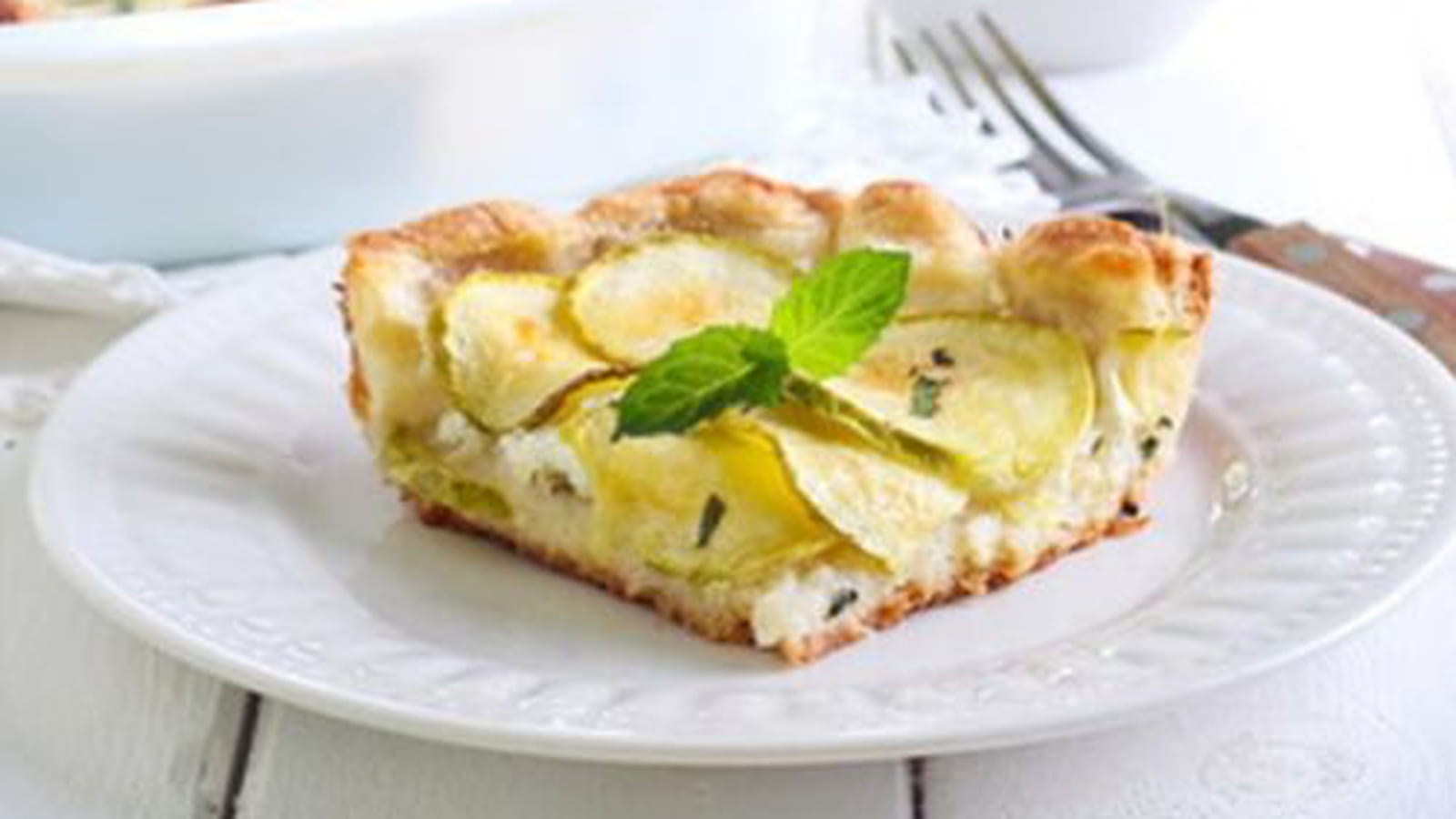 Quiche aux courgettes et au chèvre