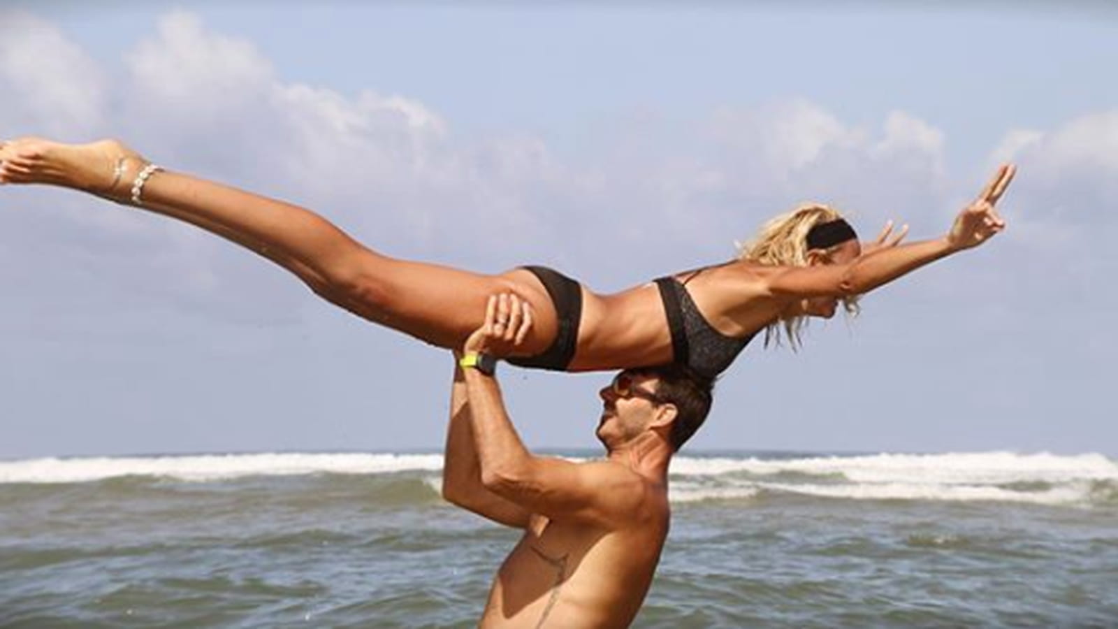 Elodie Gossuin et Bertrand Lacherie