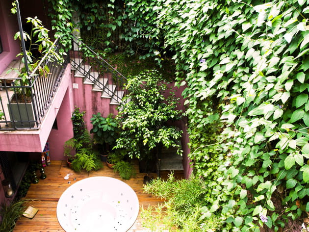 Une terrasse v&eacute;g&eacute;tale