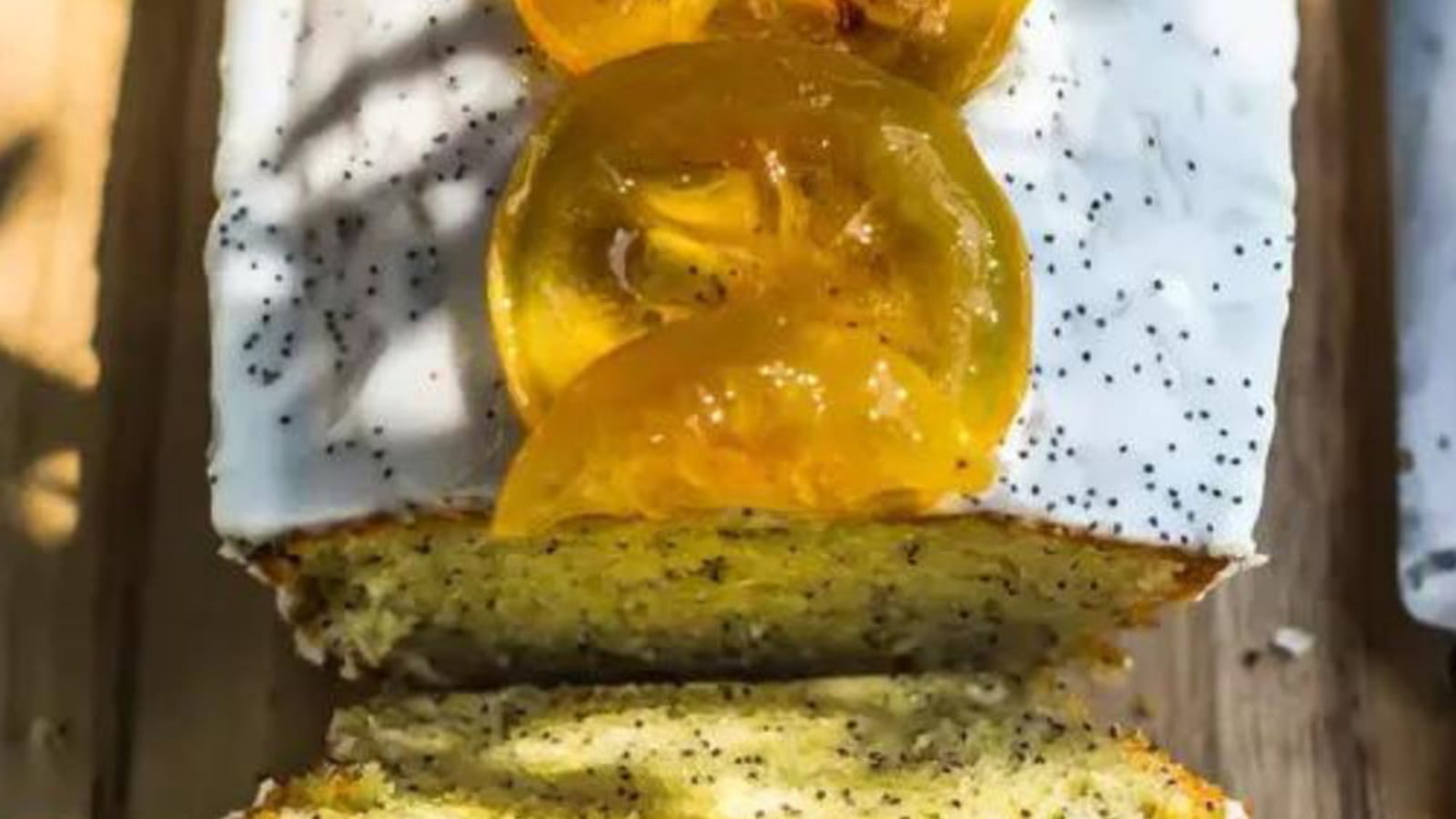 Cake citron-pavot à l'huile d'olive de Nice