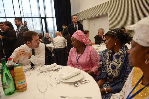 Christophe Castaner aux Mureaux