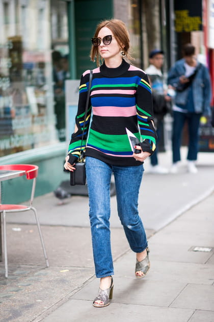 Les rayures color&eacute;es