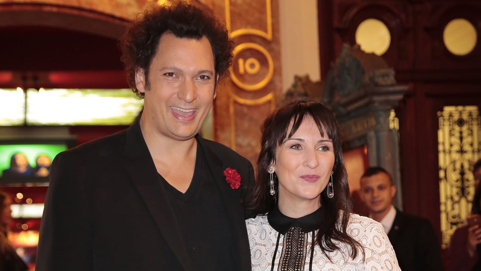 Eric Antoine et sa femme