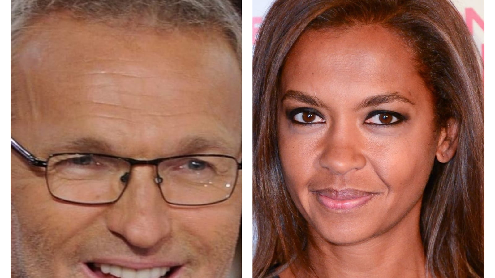 Laurent Ruquier et Karine Le Marchand