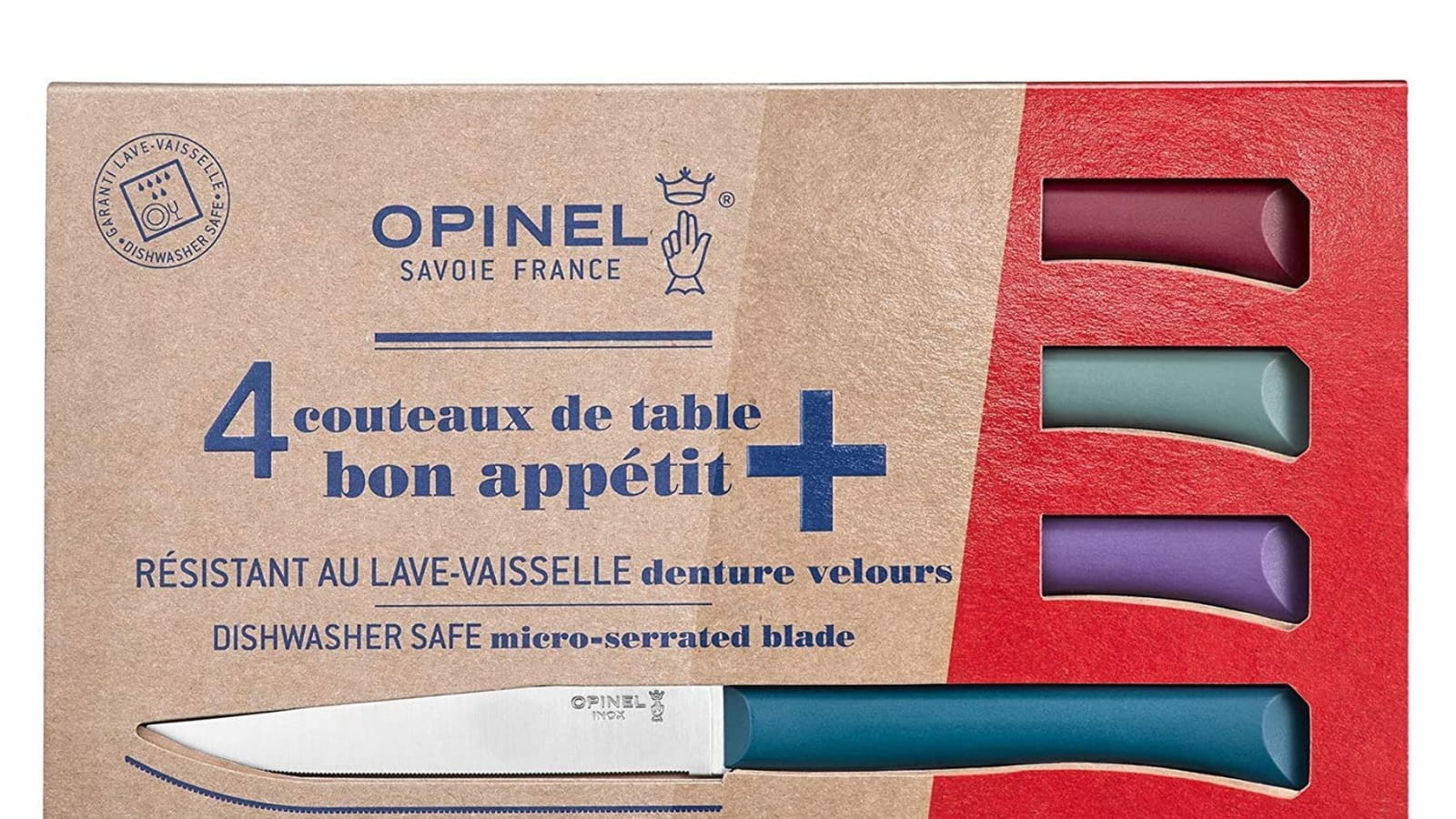 4 Couteaux OPINEL de table