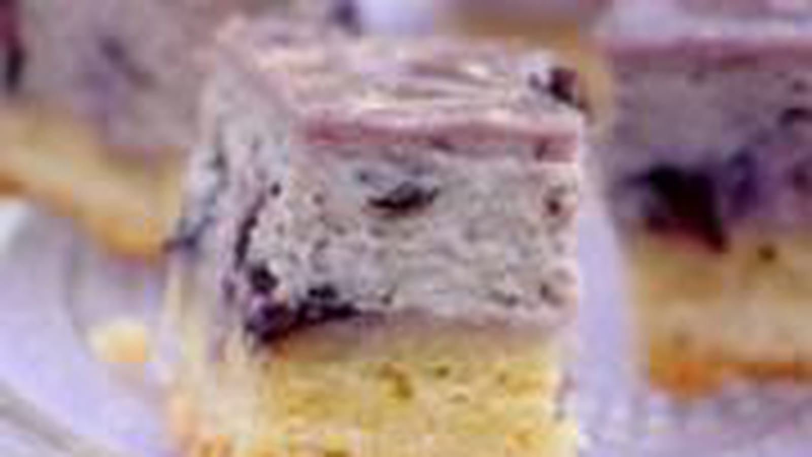 Pavés ricotta-myrtilles