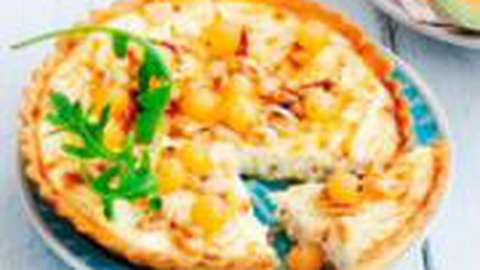 Tarte ricotta-chèvre