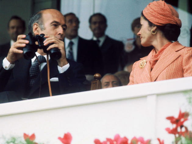 Val&eacute;ry Giscard d'Estaing : course hippique