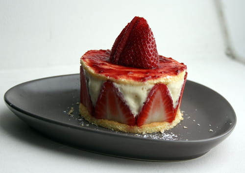 Fraisier façon tiramisu