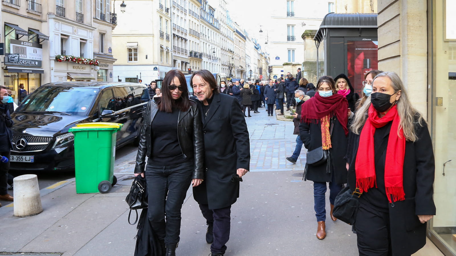 Béatrice Dalle et Jean-Hugues Anglade