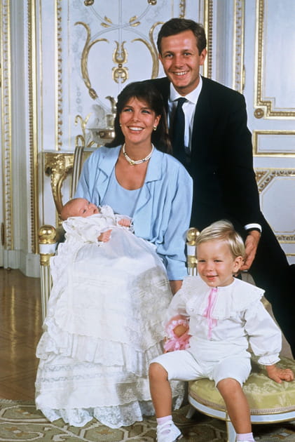 Baptême de Charlotte Casiraghi, septembre 1986