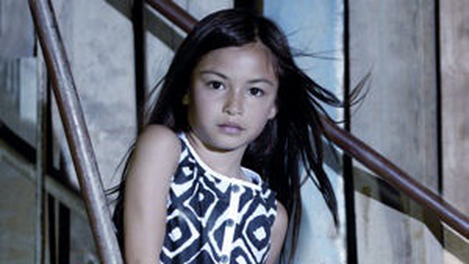 Robe fille ethnique de Jean Bourget 