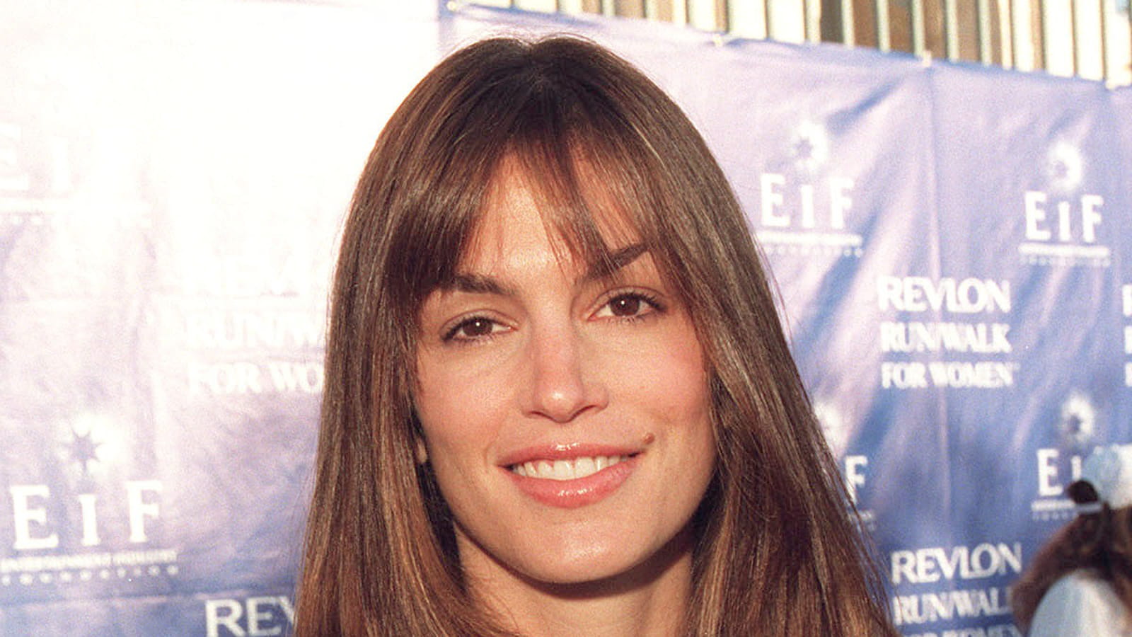 Cindy Crawford avec frange