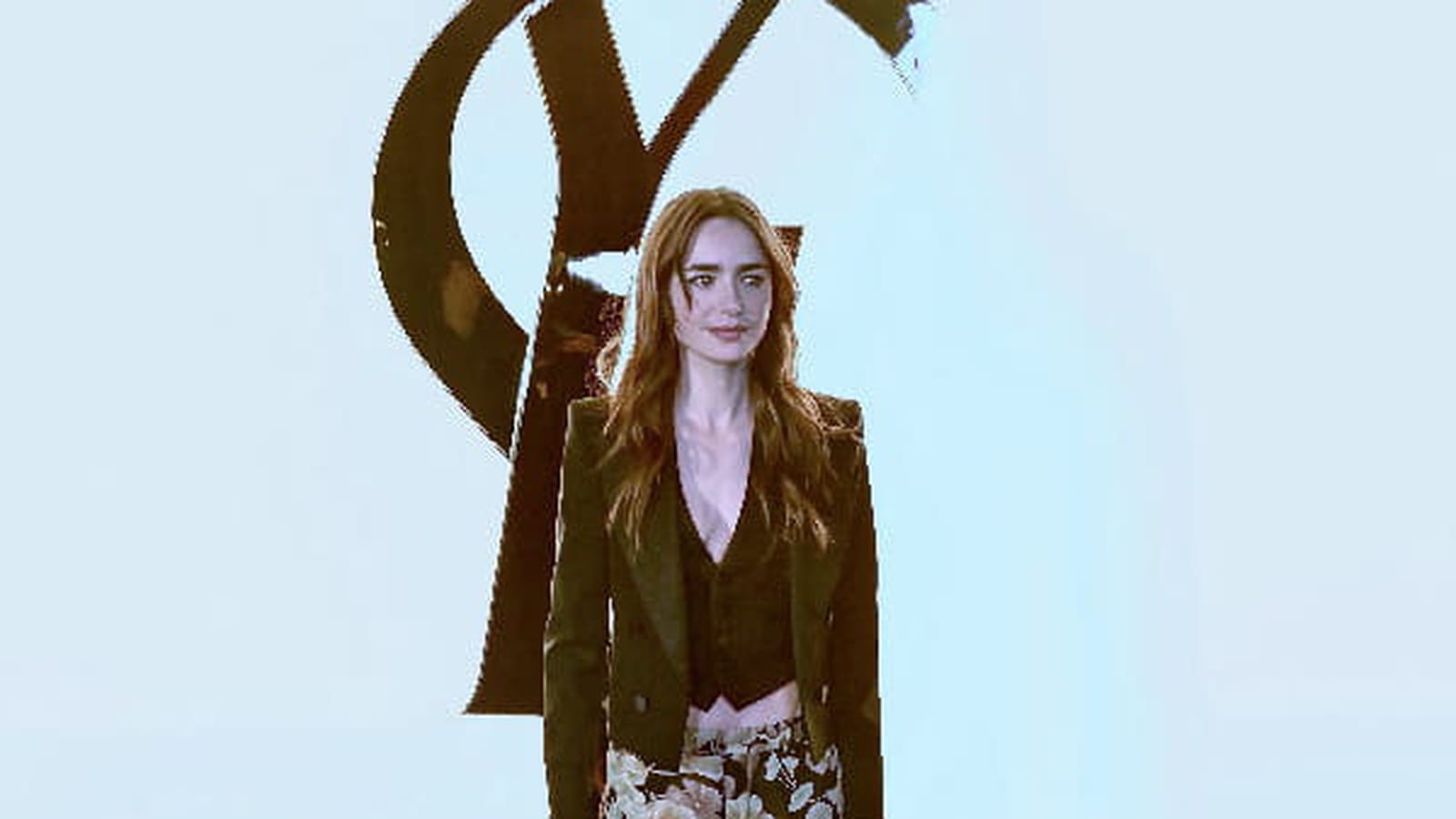 Lily Collins le 27 février 2024