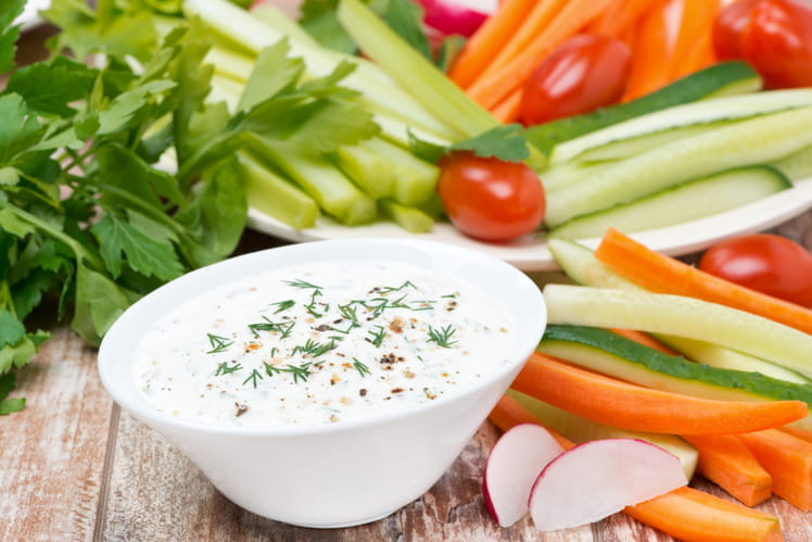Recette de Sauce crudités