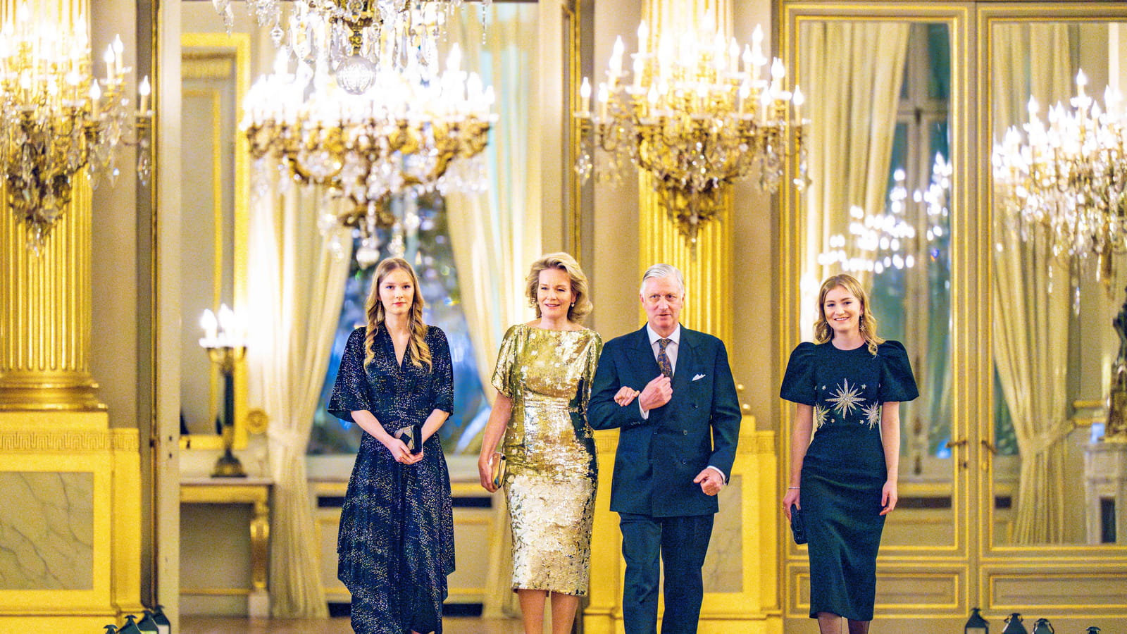 La famille royale de Belgique