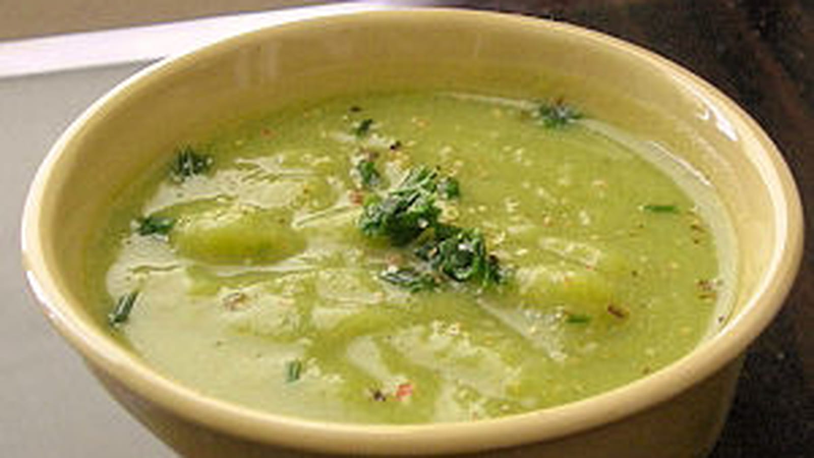 Velouté de fèves 