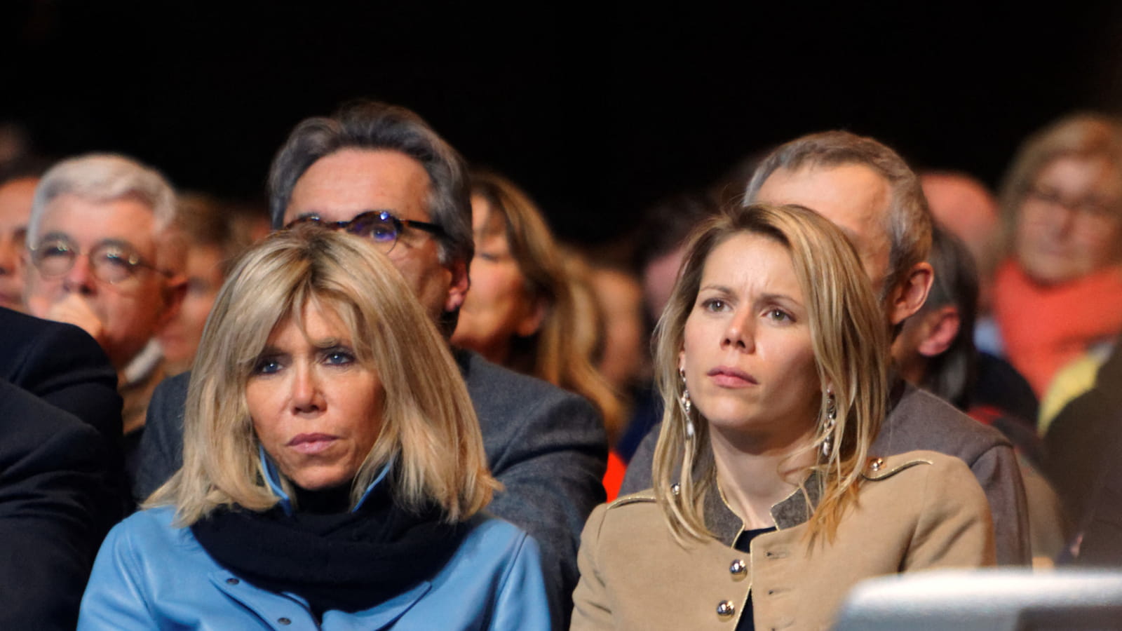 Brigitte Macron et Tiphaine Auzière