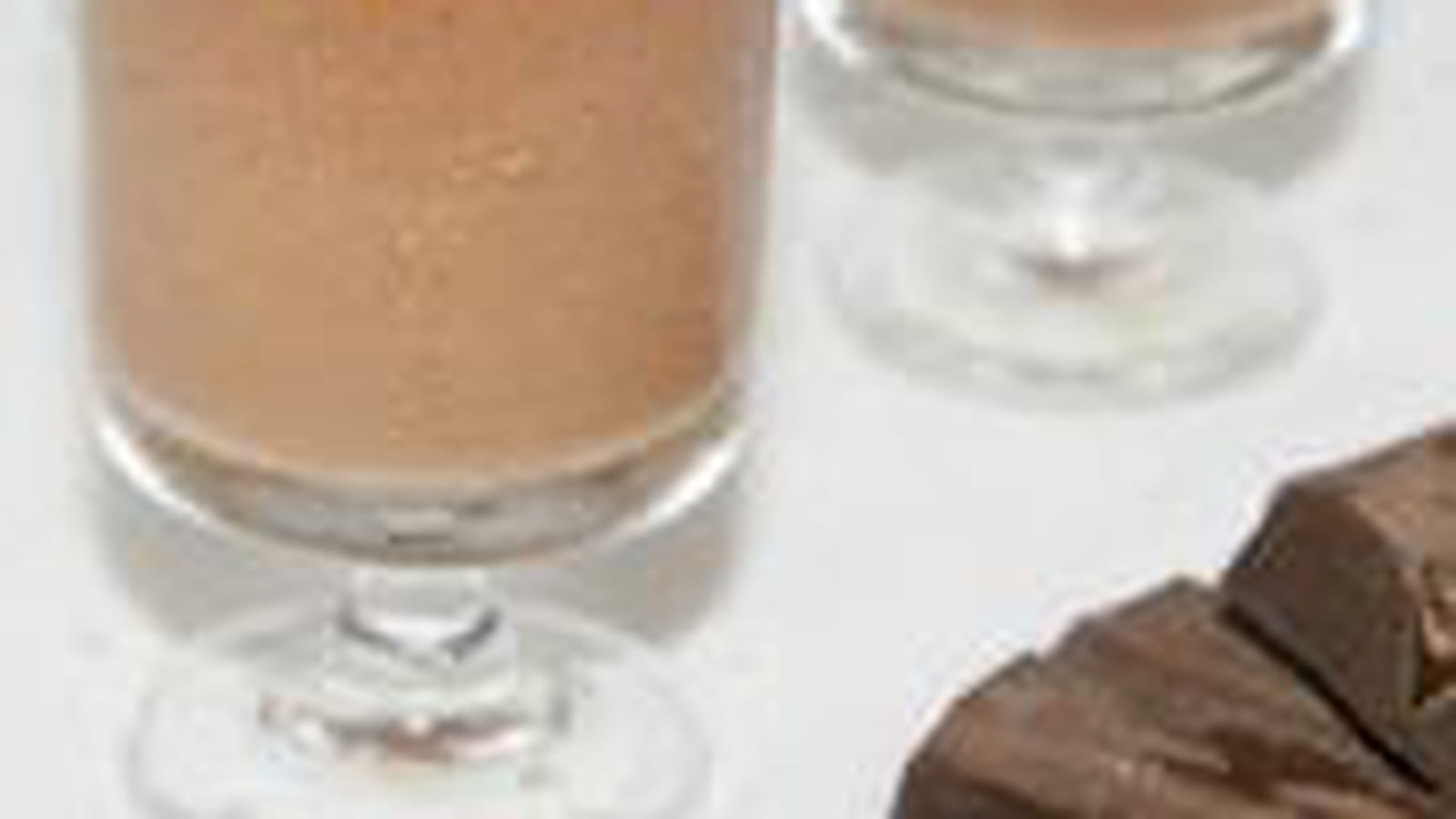 Panna cotta chocolat orange fleur d'oranger