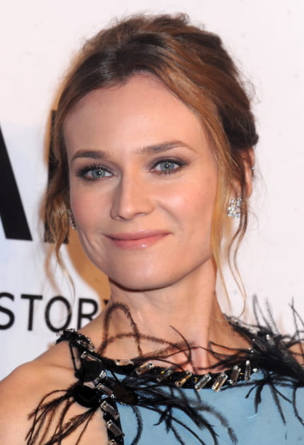 Le chignon flou de Diane Kruger