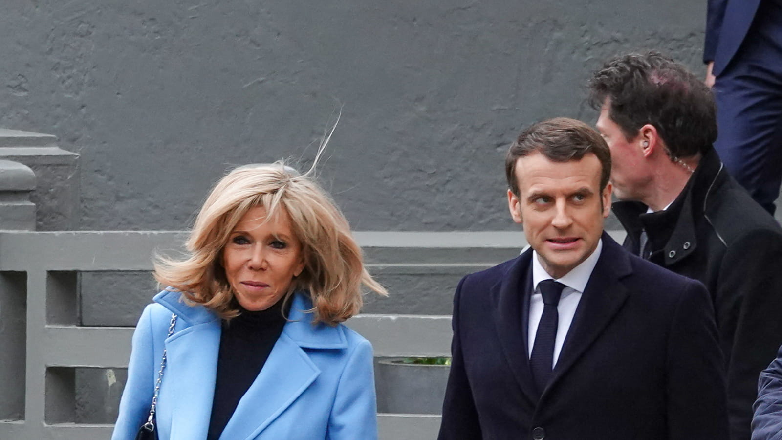 Emmanuel et Brigitte Macron