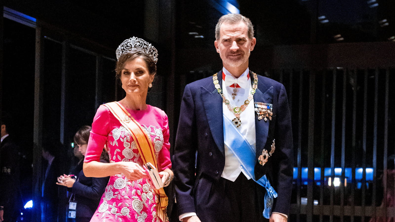 Letizia et Felipe d'Espagne