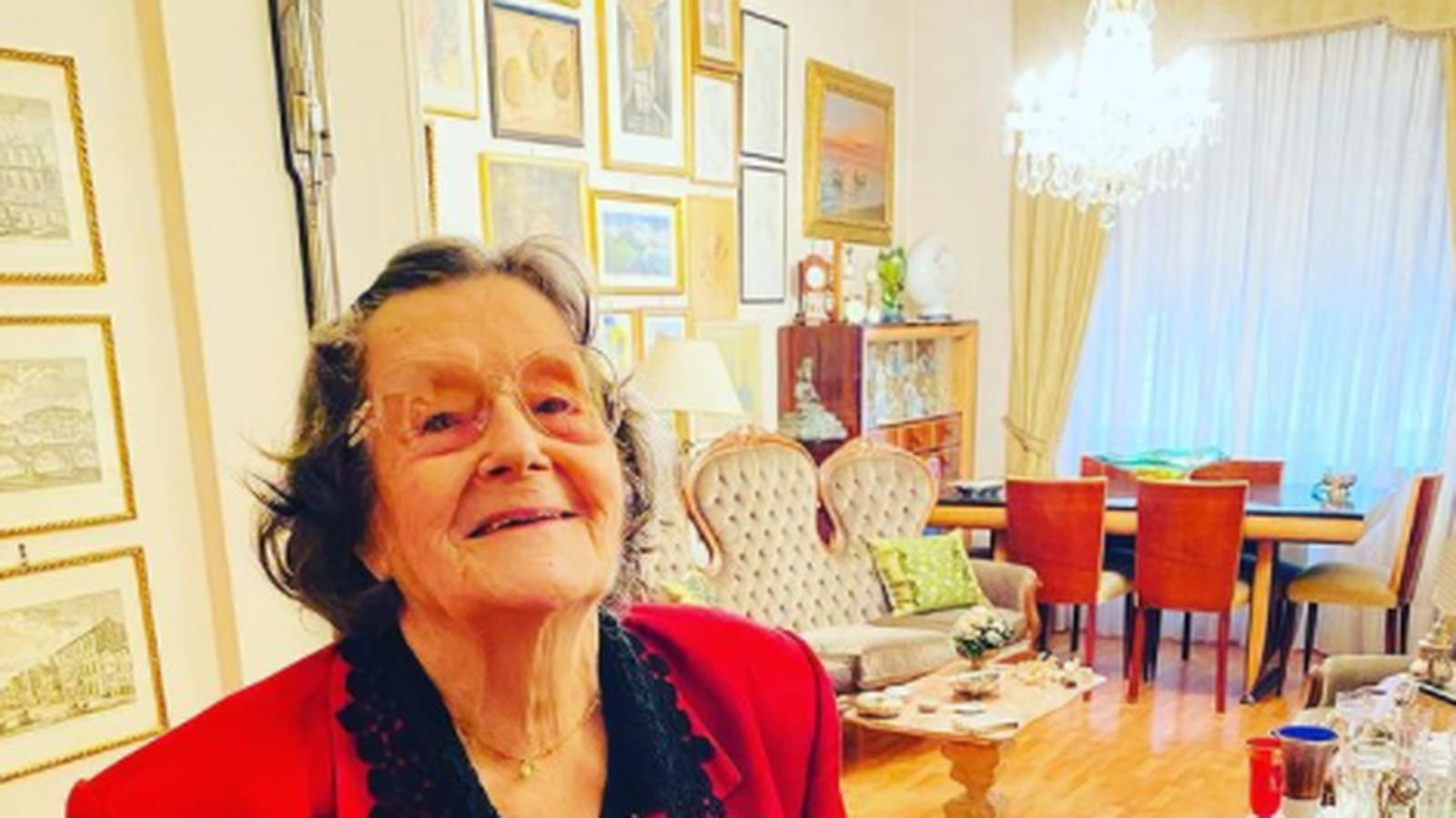 La maman de Luana Belmondo