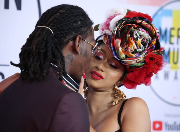 Les rappeurs Offset et Cardi B, plus amoureux que jamais