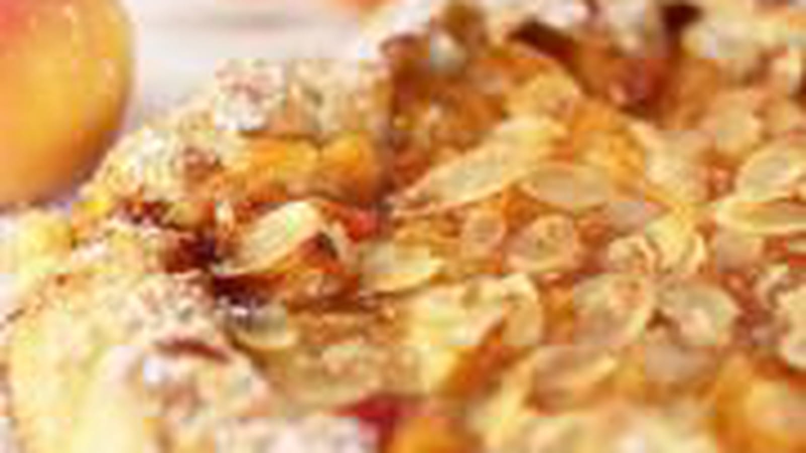 Tarte abricots et amandes