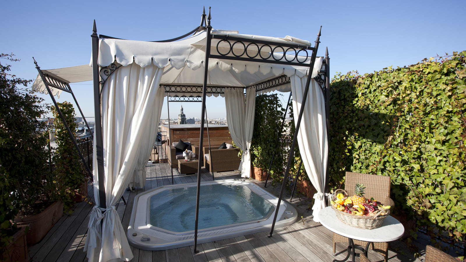 Jacuzzi en rooftop 