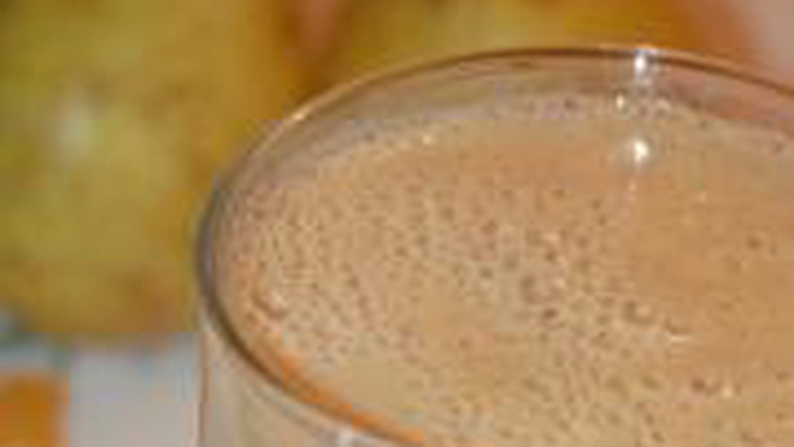 Smoothie poire-caramel
