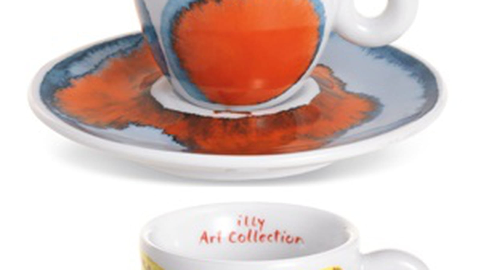 Tasses espresso Illy par Francesco Clemente