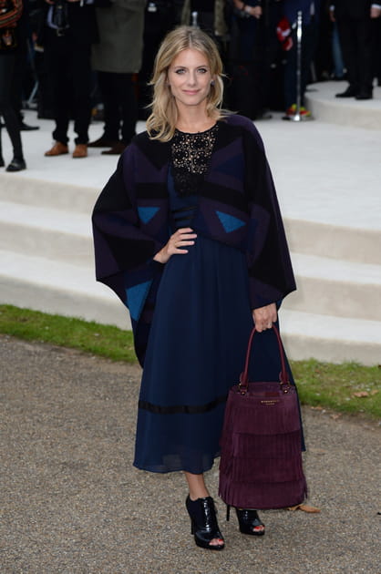 Mélanie Laurent au défilé Burberry Prorsum à Londres