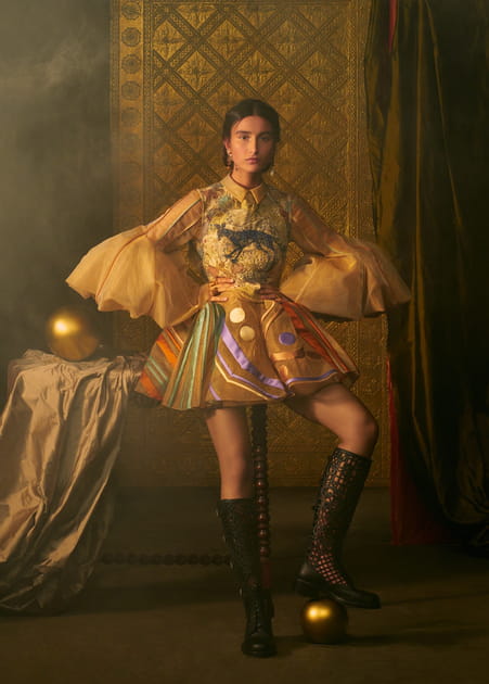 Christian Dior Haute Couture printemps-&eacute;t&eacute; 2021&nbsp;look 11